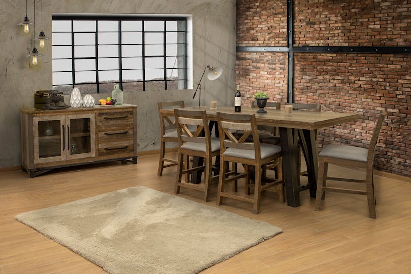 Loft Brown Counter Height Dining